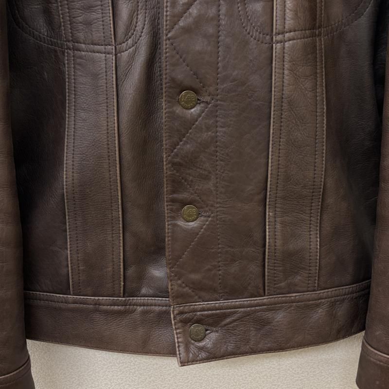 【美品】Lee リー レザージャケット 101J ダークブラウン 美品】Lee リー レザージャケット 101J ダークブラウン 楽天市場