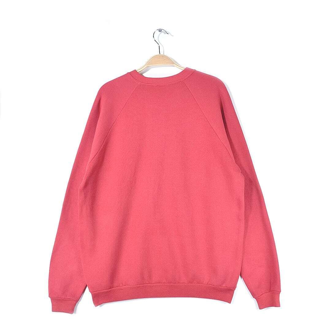 80s ジャージーズ USA製 ヴィンテージスウェット 赤 レッド アメフト