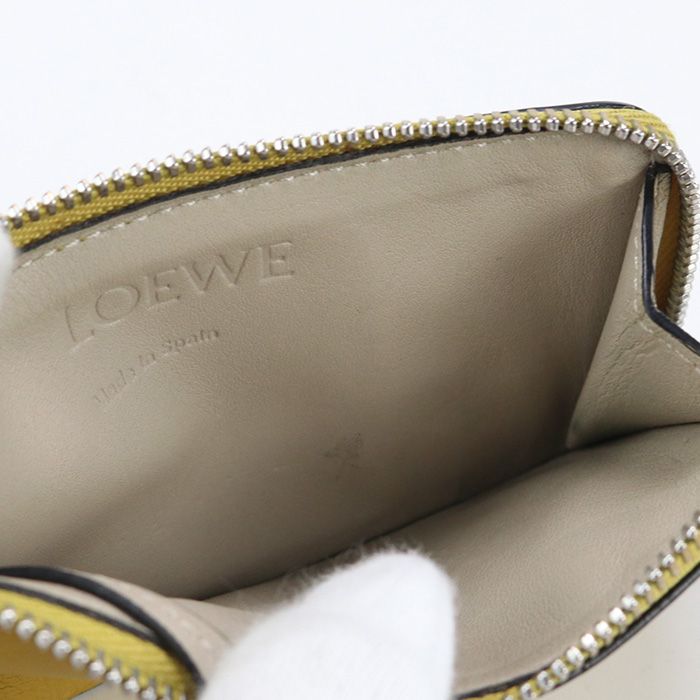 LOEWE ロエベ コインカードホルダー 小銭入れ カーフ【中古】 レディース