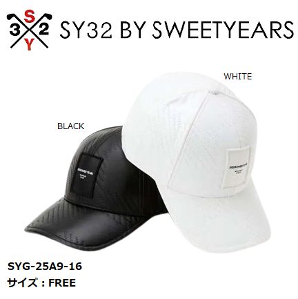 SY32 ゴルフ ゴルフウェア キャップ 帽子 メンズ レディース おしゃれ ブランド かっこいい かわいい SYG-25A9-07 お取り寄せ