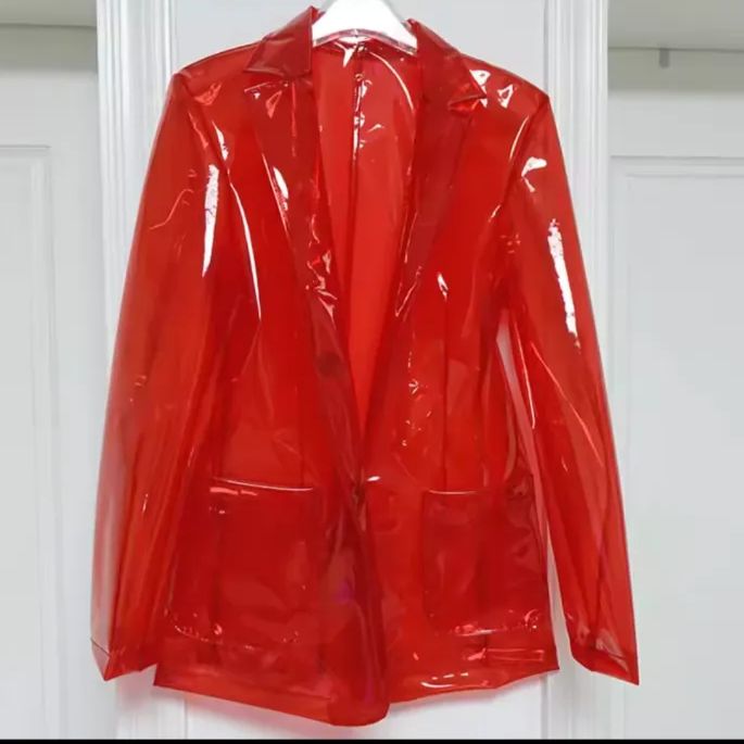 #クリアビニールJacket