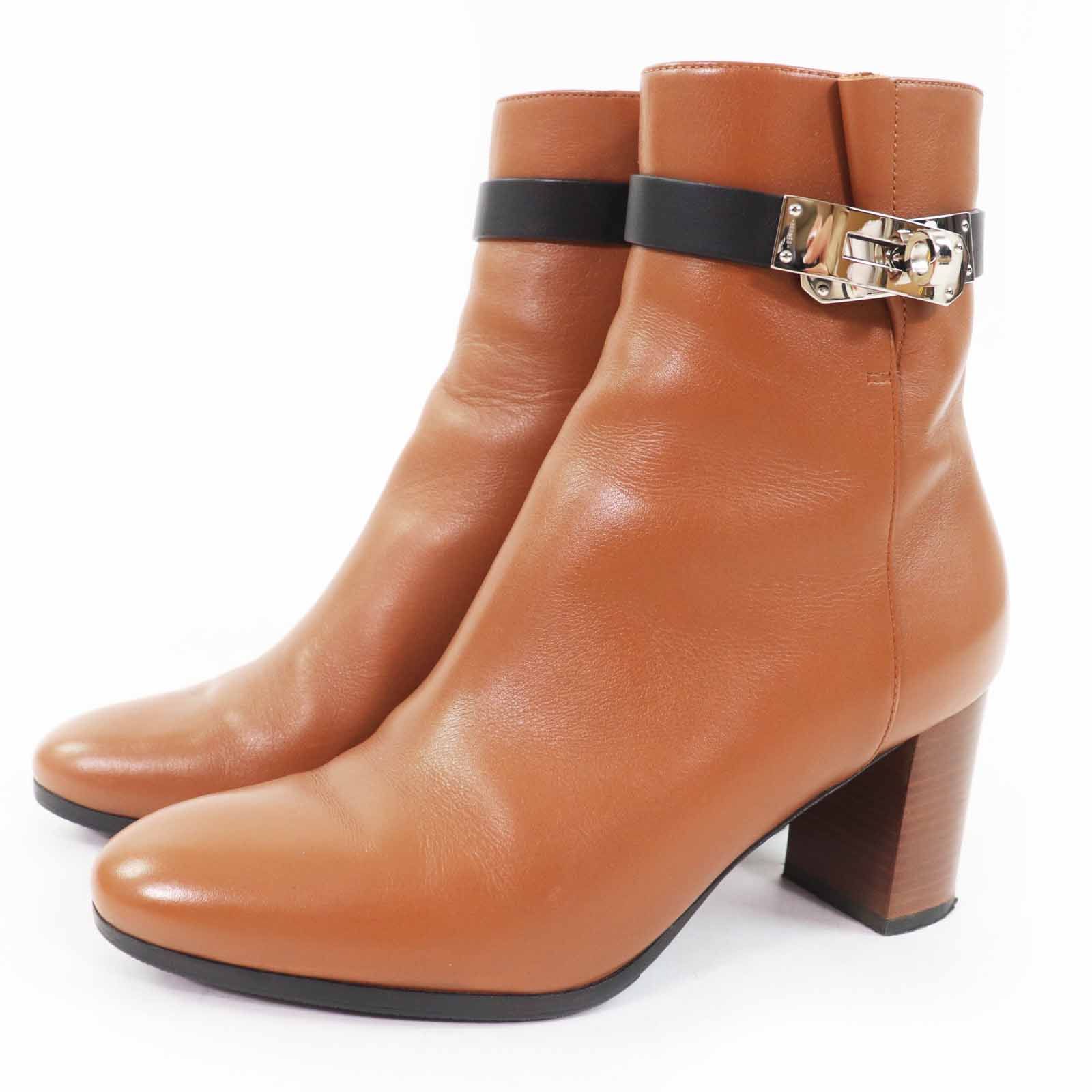 エルメス サンジェルマン 37ハーフ エルメス HERMES ショートブーツ  