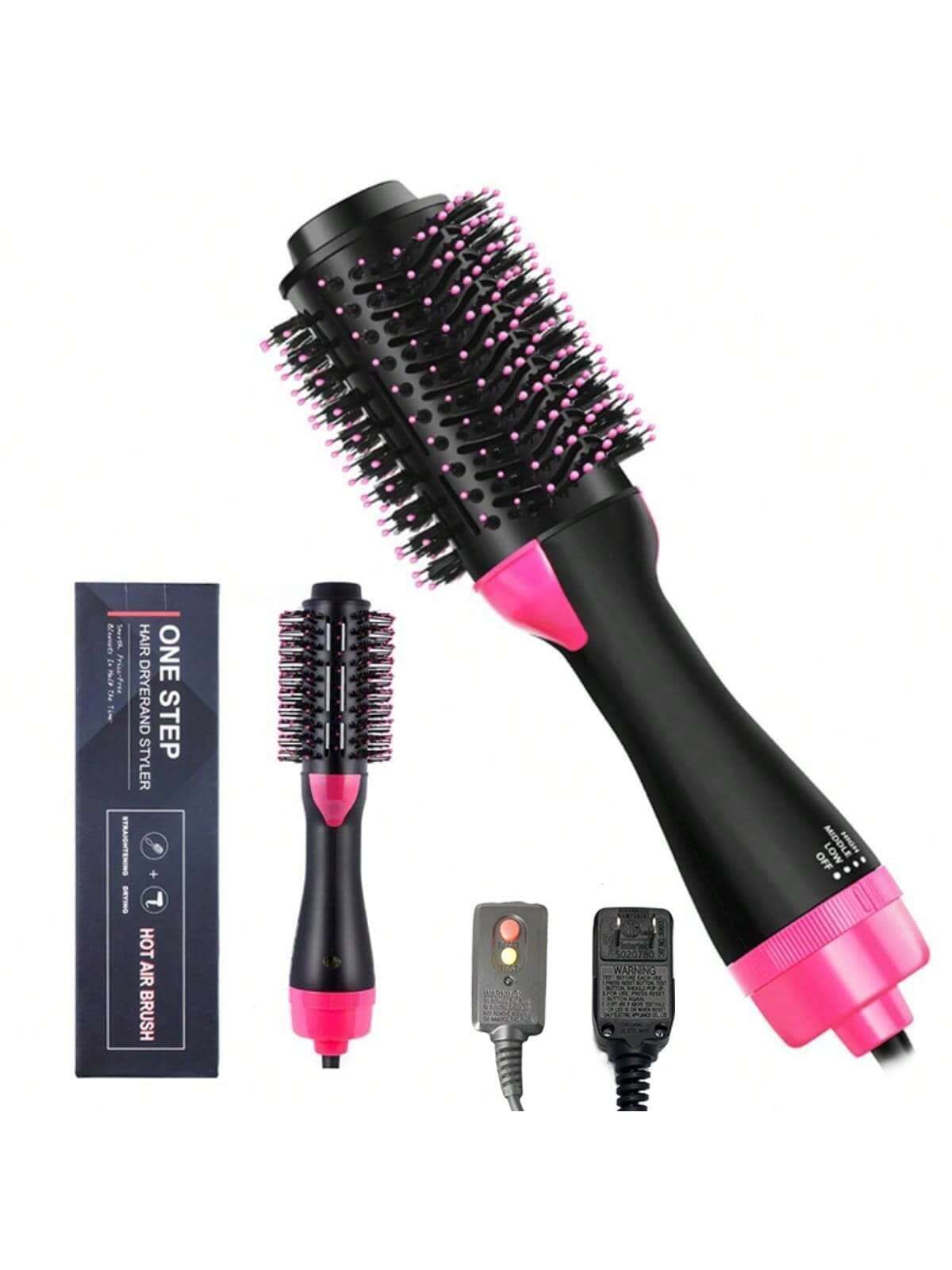 値下げ！ホットエアーブラシ ヘアドライヤー ヘアスタイラー 楽天市場】ホットエアーブラシ くるくるドライヤー ブローブラシ