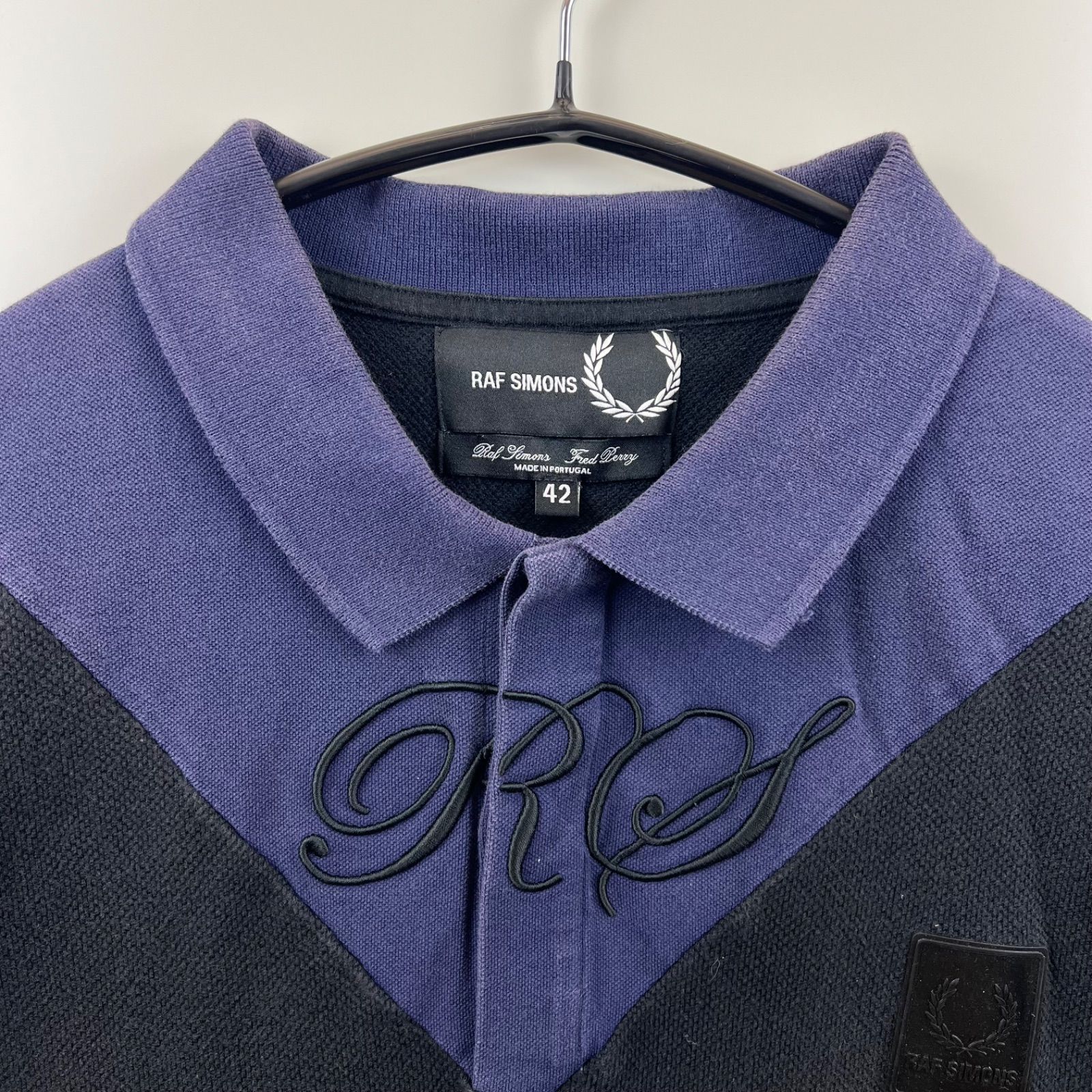 RAF SIMONS 19SS FRED PERRY OVER SIZE polo shirts 42