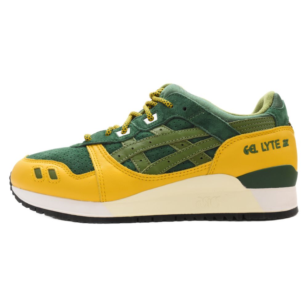 ASICS (アシックス) ×KITH×X-MEN GEL-LYTE III GAMBIT キス エックスメン ゲルライト ガンビット ローカットスニーカーシューズ グリーン US8/26cm 23-093-063-0157-3-0