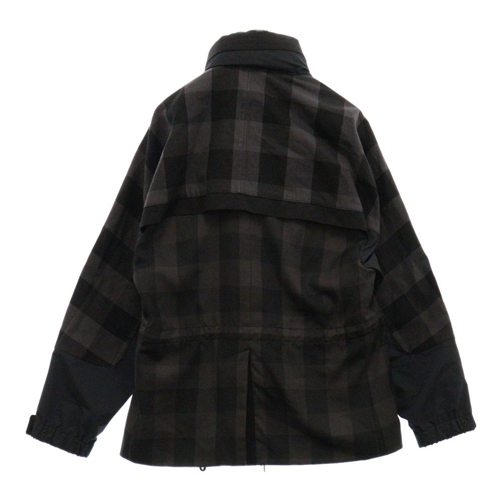 Sacai (サカイ) 22SS Buffalo Check Blouson チェック柄 ポリエステル