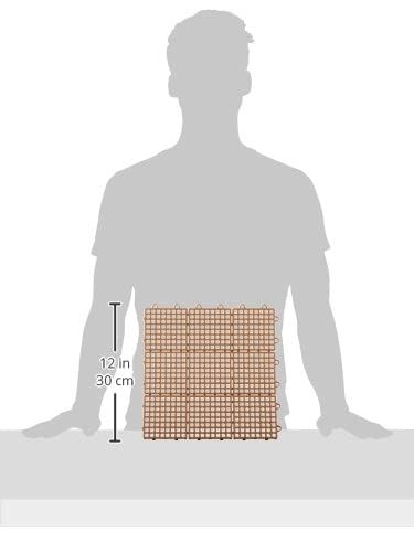 ワタナベ工業 日本製 システムスクエア 30枚セット ブラウン USTAUSTRALIA_COM_AU