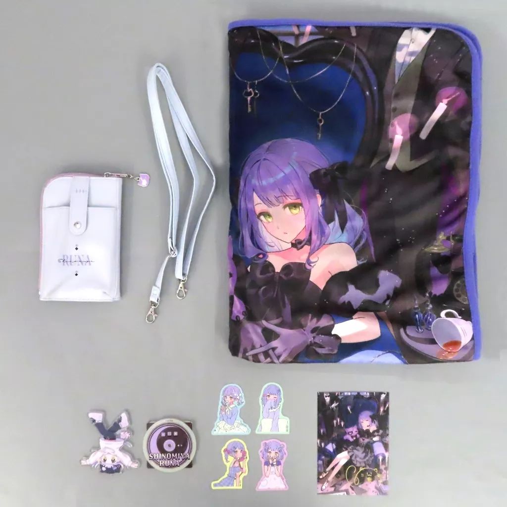 紫宮るなグッズセット 紫宮るな グッズ セット 紫宮るな 3周年記念2024