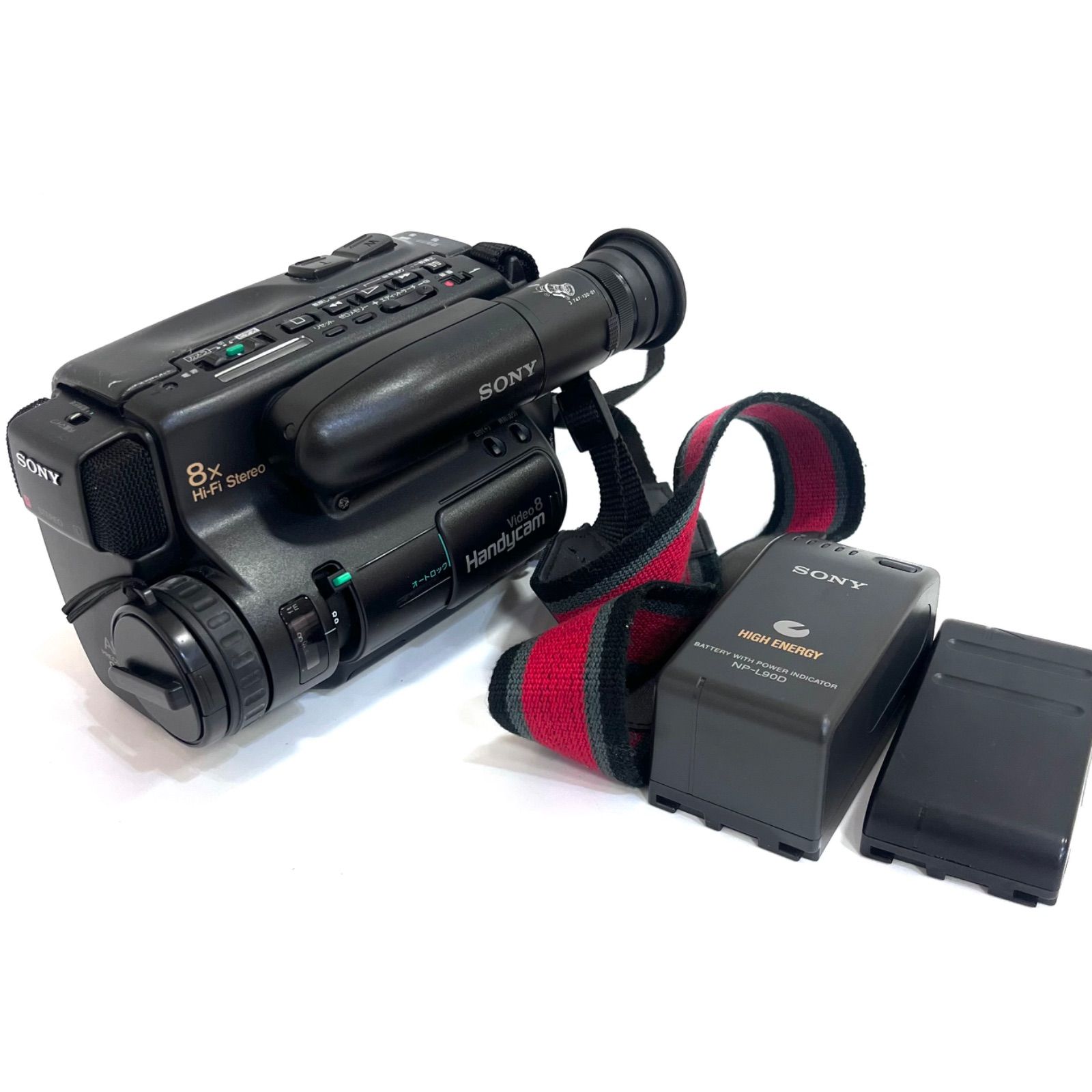 SONY ☆SONY Handycam Video8 CCD-TR75 ダビング・再生☆8ミリテープ