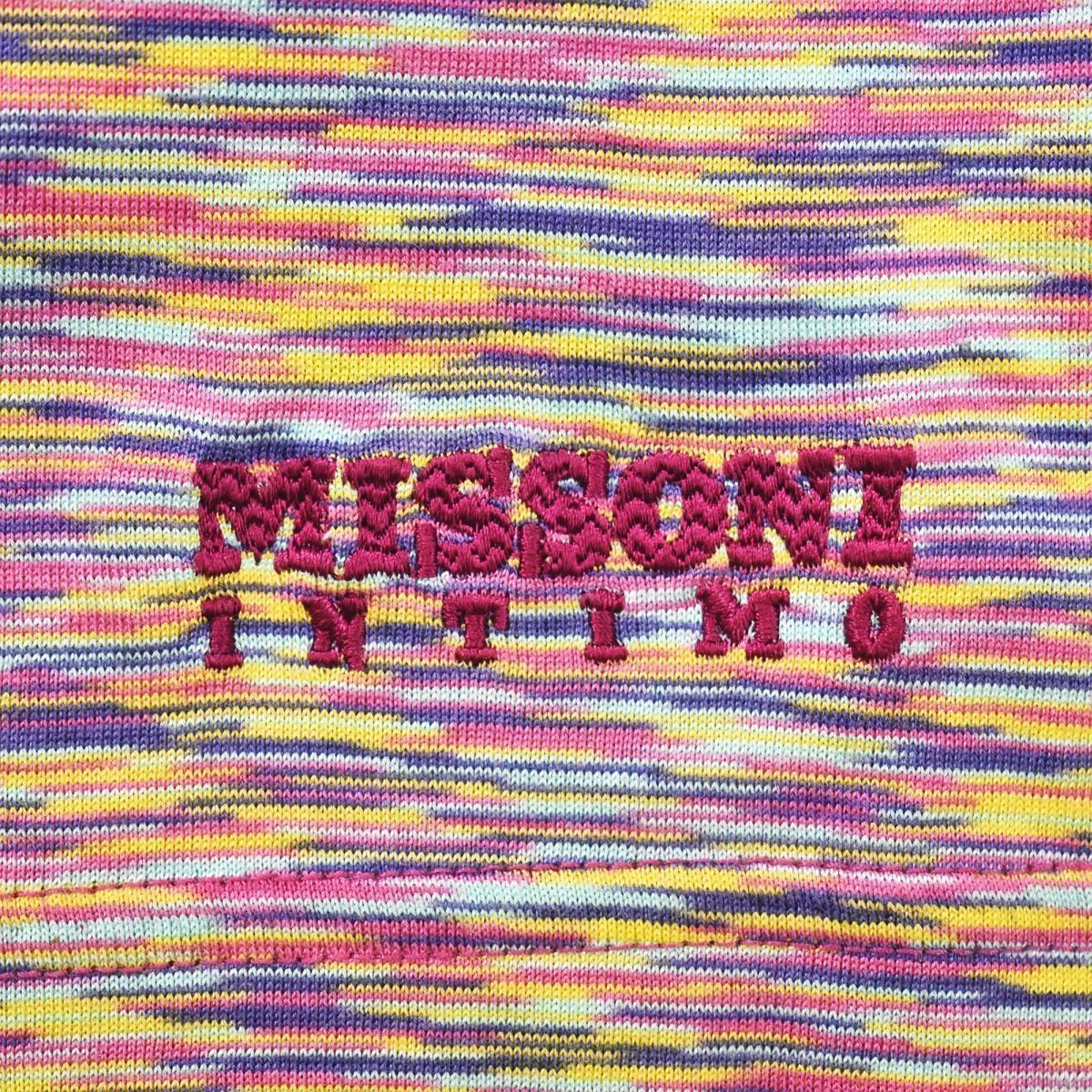 美色】 ミッソーニ MISSONI INTIMO 襟付き デザイン シャツ L