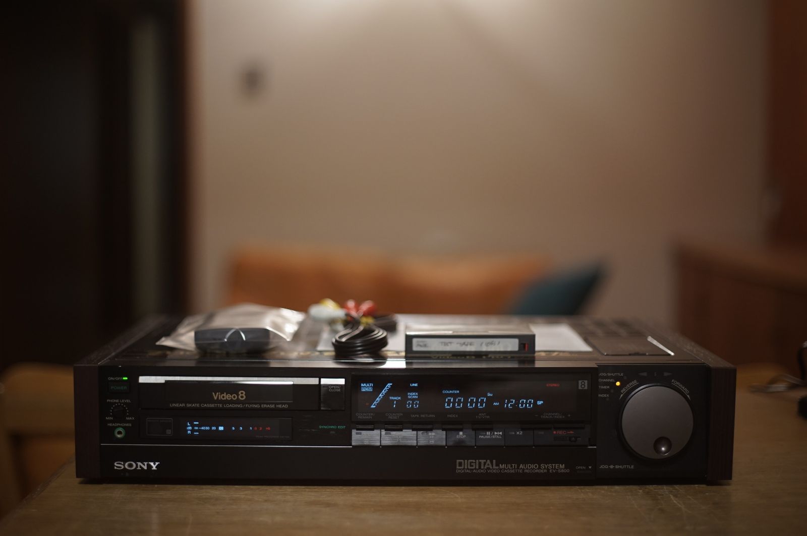 あり SONY EV-S800 ビデオ8 8ミリビデオデッキ