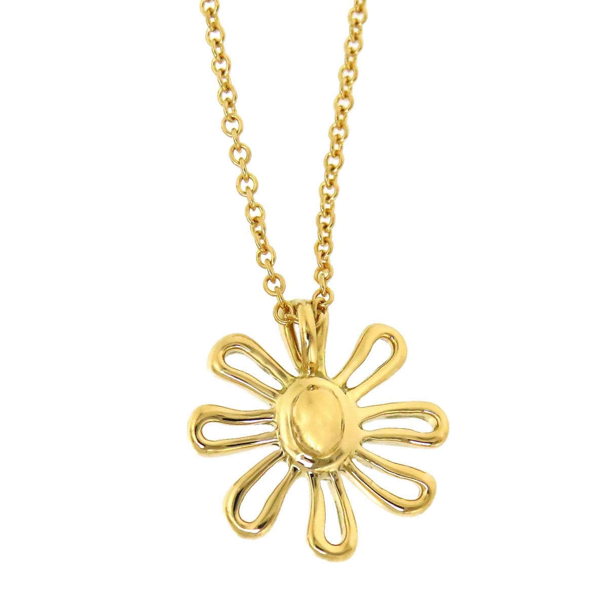 ティファニー デイジーネックレス 750YG K18