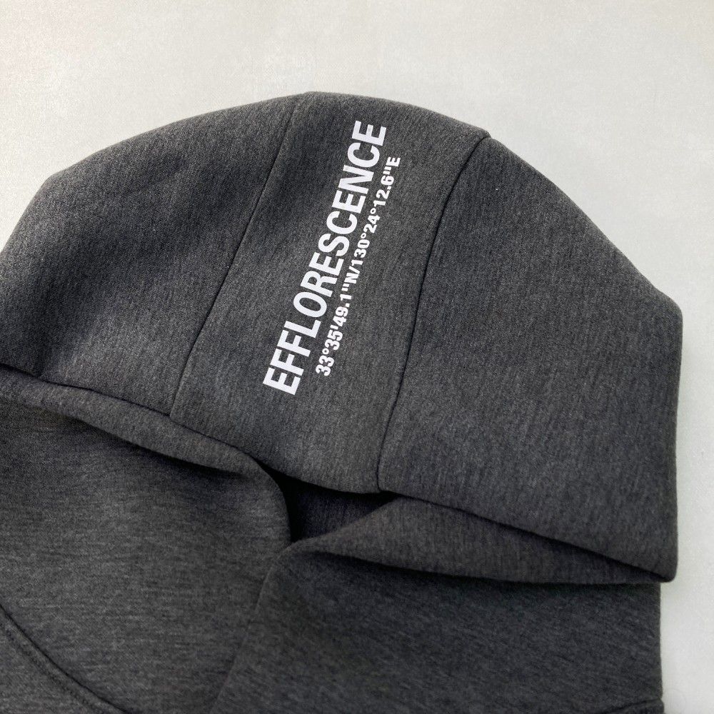 サイズ：XXXL EFFLORESCENCE エフロレッセンス パーカー グレー系