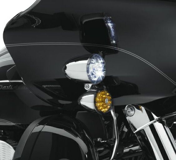 ロードグライドLEDフォグライトマウントキット　2015年以降FLTR