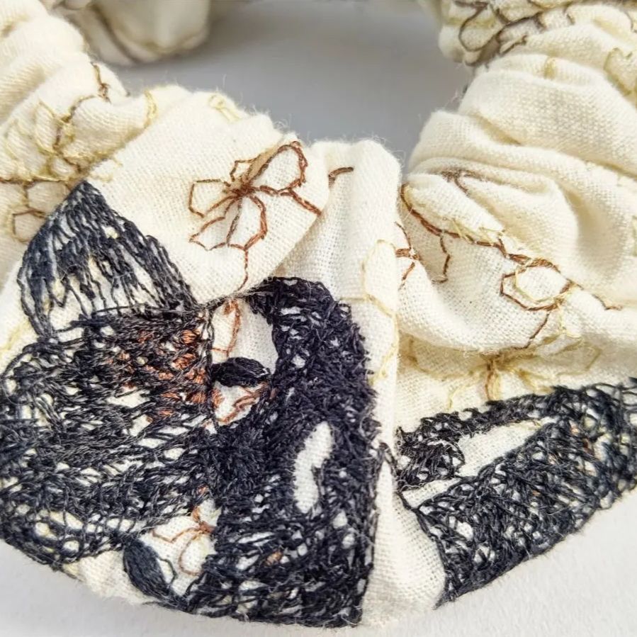 PJC シュシュ ヘアゴム モノグラムクロッチ