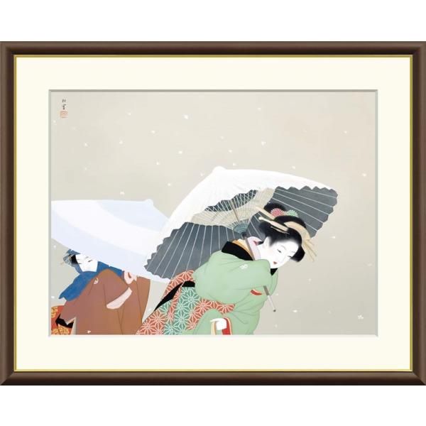 高精細デジタル額装版画 日本の名画 上村松園 (うえむら しょうえん