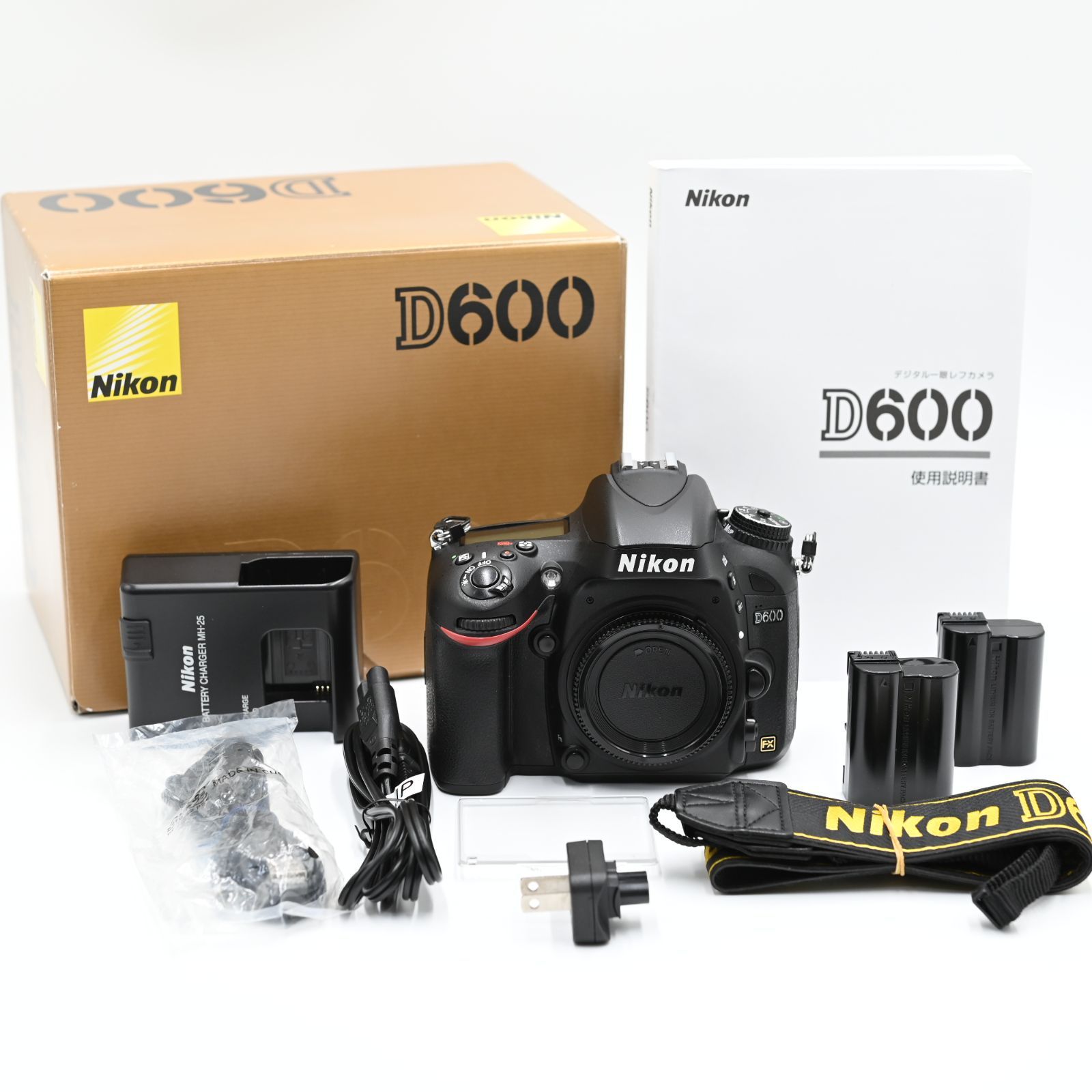 新品級】Nikon デジタル一眼レフカメラ D600 ボディー #642 - AlteMoCo