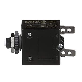 SEACHOICE 13091 プッシュボタン サーキットブレーカー 5A