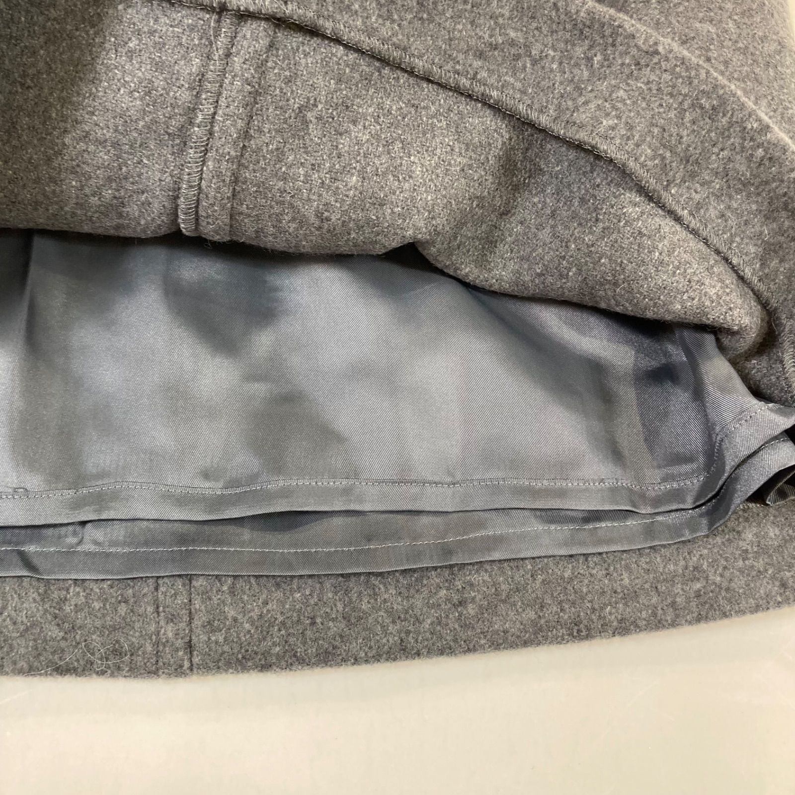 Spick＆Span スピック＆スパン メルトンAラインミニスカート 38サイズ