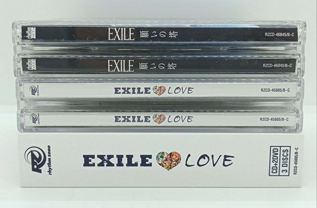 期間限定特別価格 EXILE 3枚組（1CD＋2DVD）の通販 アルバムRZCD-45805 