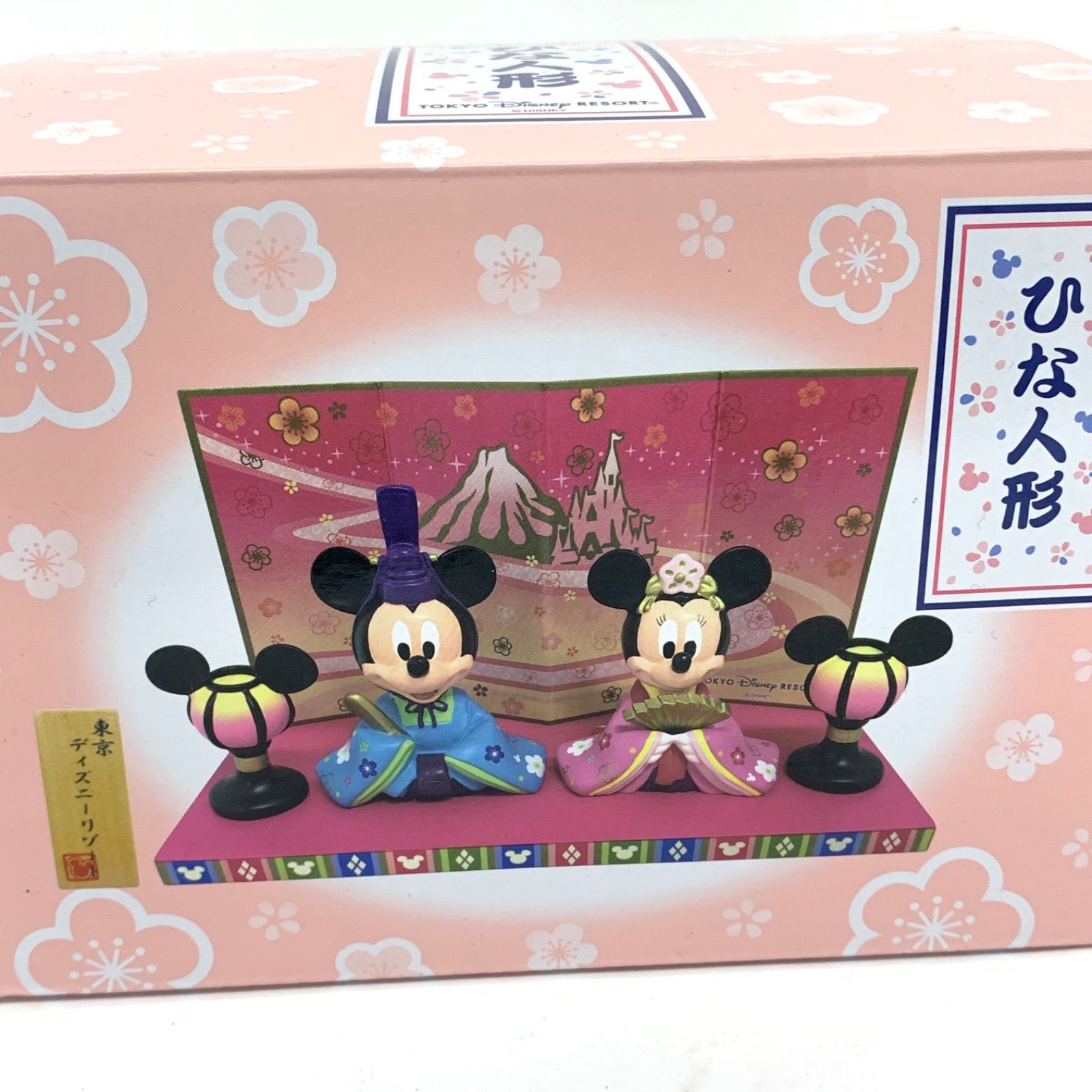 ☆新品同様☆東京ディズニーリゾート ミッキー＆ミニー ひな人形 箱付