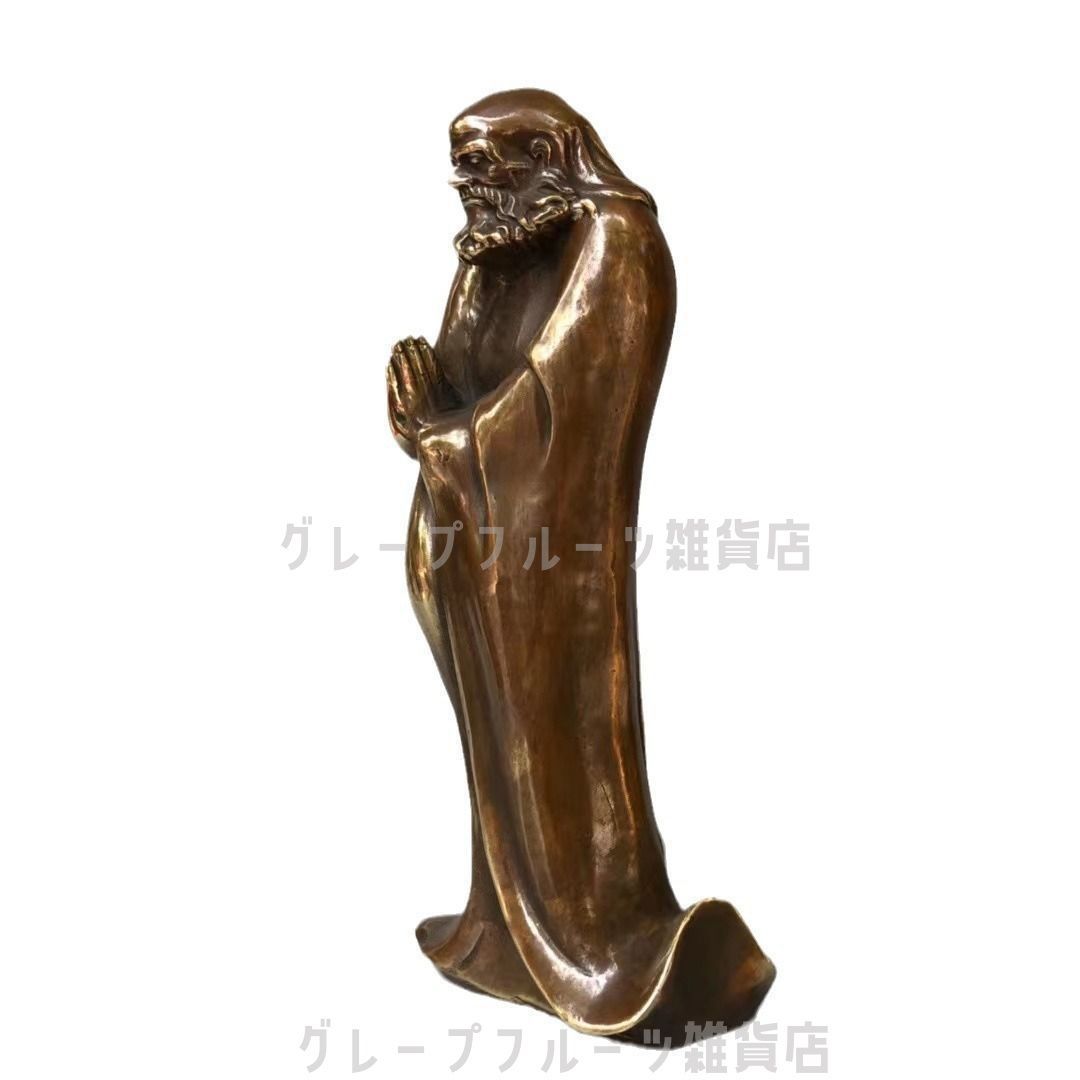 達磨大師 置物 オブジェ 銅 インテリア 置物 置物 神様 仏 開運