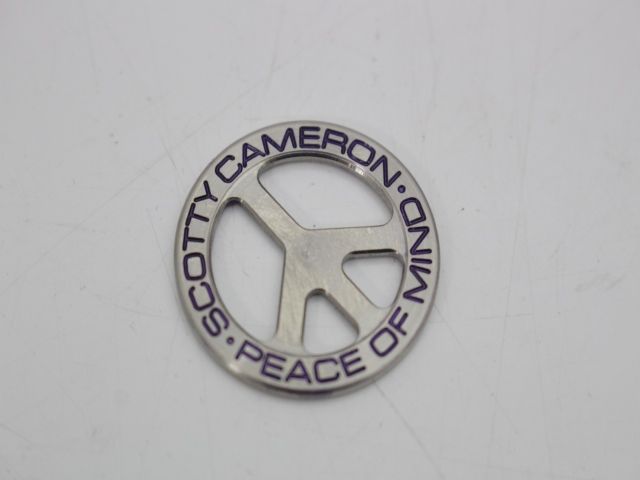 スコッティキャメロン ピースマーク ボールマーカーコイン 正規 1984