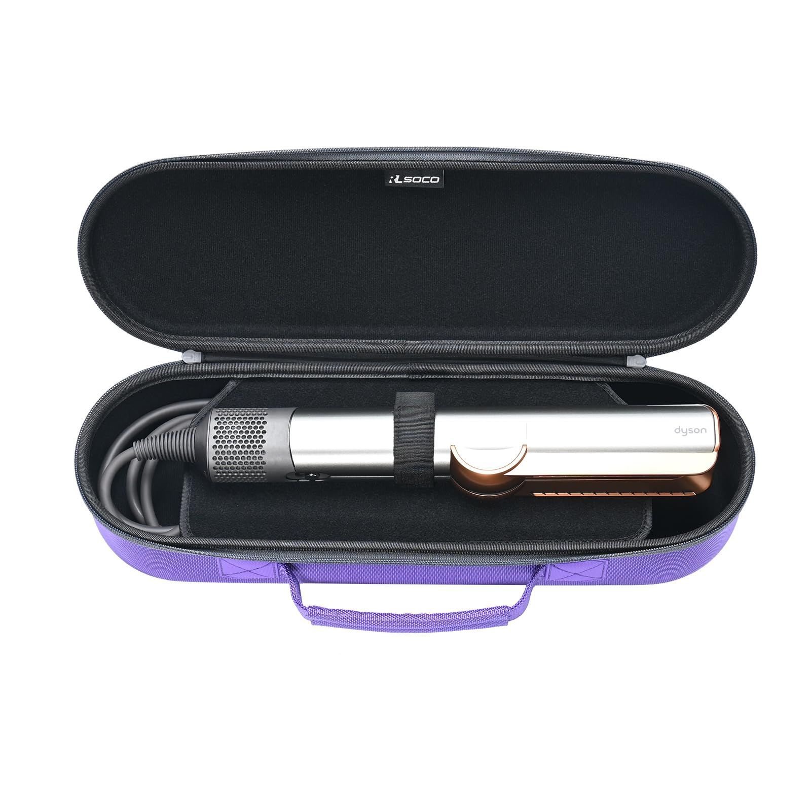 Dyson ストレートヘアアイロン ブラック/パープル dyson HS03 ヘアアイロン パープル/ブラック