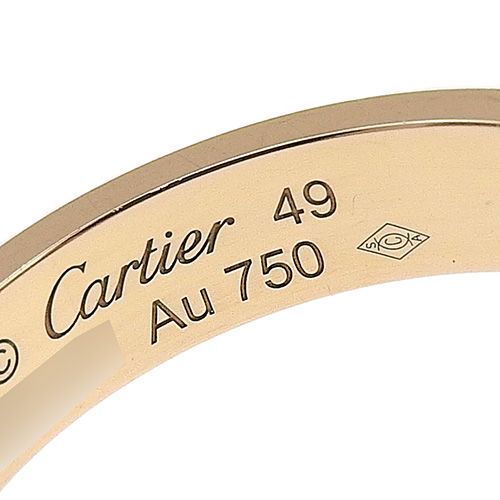 CARTIER(カルティエ) ミニラブ リング B4085200(2024年11月現在現行品) K18 ピンクゴールド PG リング・指輪  アクセサリー ジュエリー 9(49)号 ピンクゴールド レディース 40802116126【中古】【アラモード】 - メルカリ