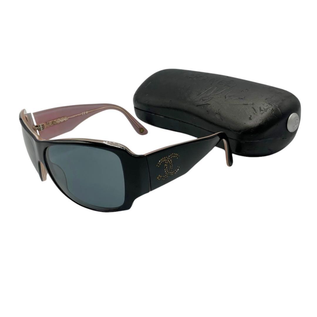 シャネル 5096 ココマーク サイドロゴ サングラス