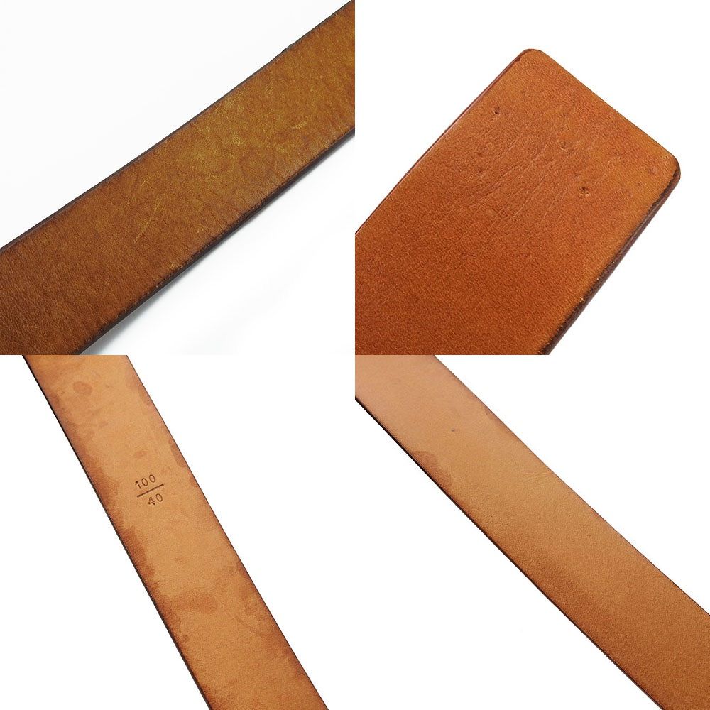 ノマド サンチュール・LVスタンプ M6895Q ベルト レザー/GP ブラウン