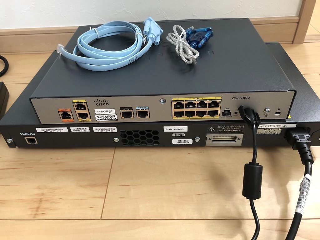【CCNA、CCNP】2台セットCisco892J、L2スイッチ2960 CCNA、CCNP】2台セットCisco892J、L2スイッチ2960 - メルカリ