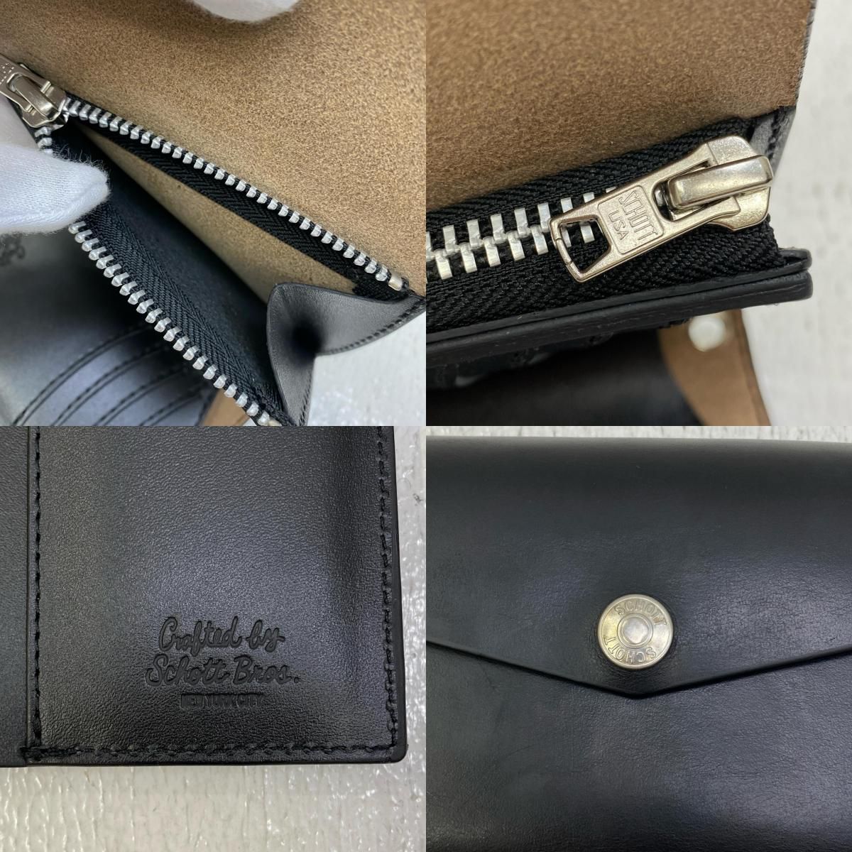 ショット 二つ折り財布