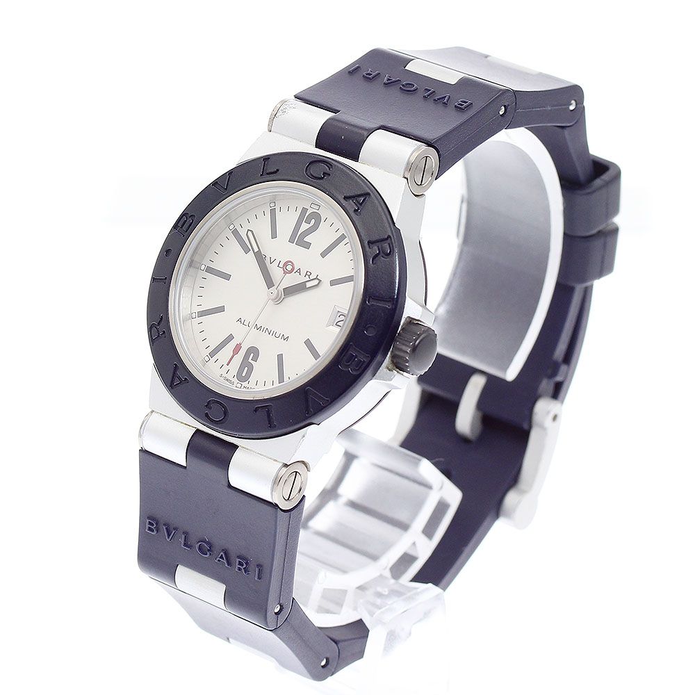 ブルガリ BVLGARI AL32TA アルミニウム JAL限定 クォーツ ボーイズ_