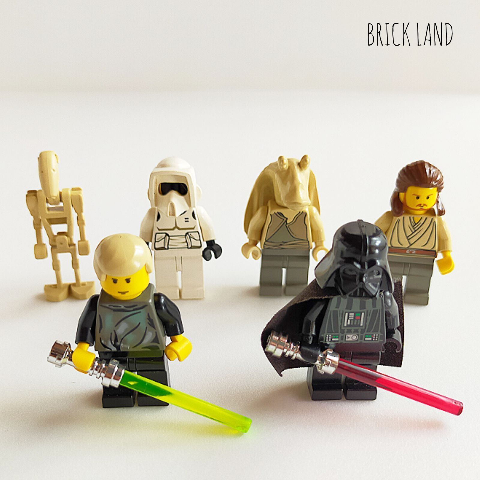 1395】レゴ スターウォーズ ミニフィグ6体セット STARWARS - BRICK