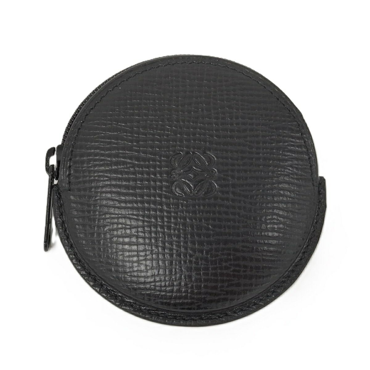 LOEWE コインケース アナグラム レザー ブラック