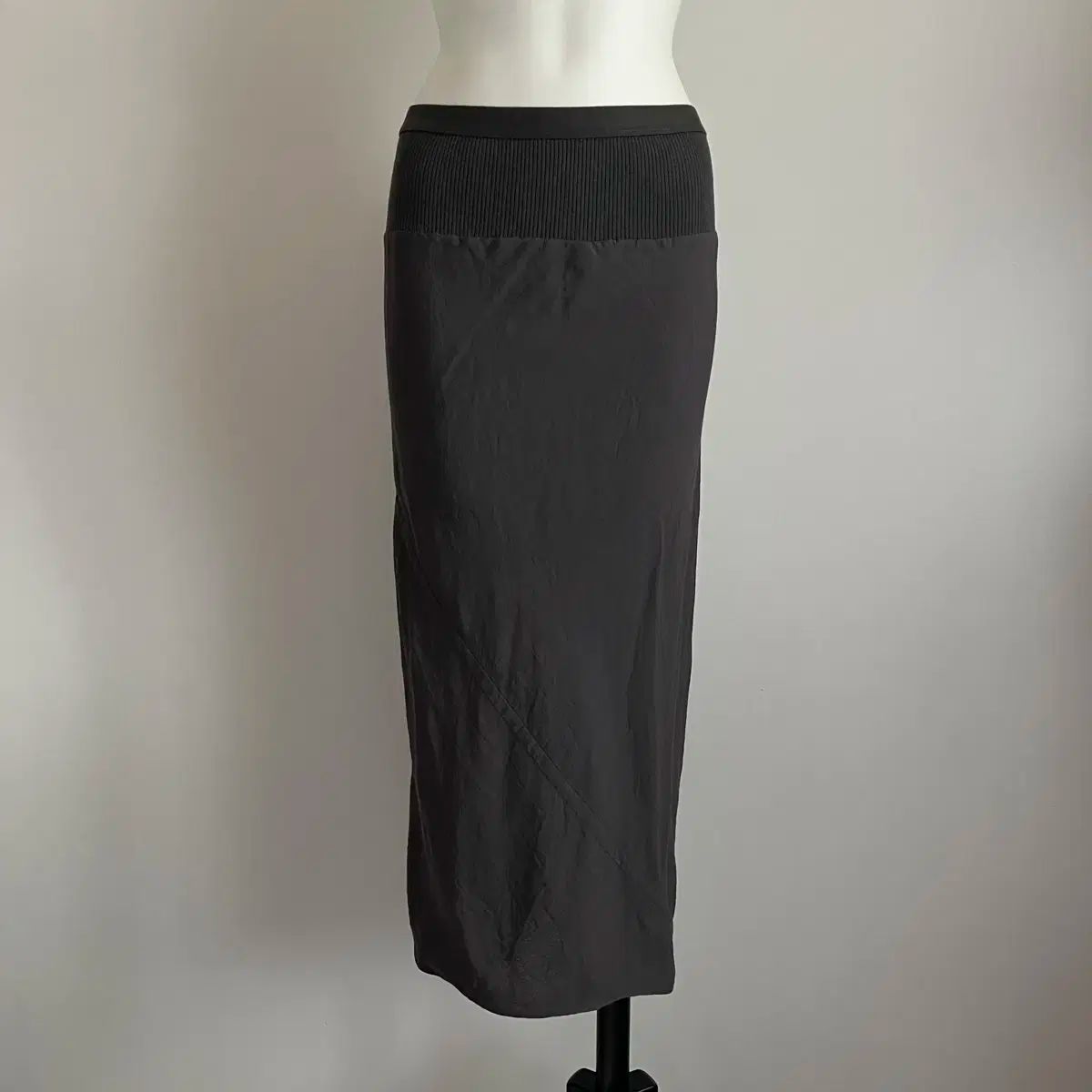 RICK OWENS リックオウエンス バイアス カット ウール スカート