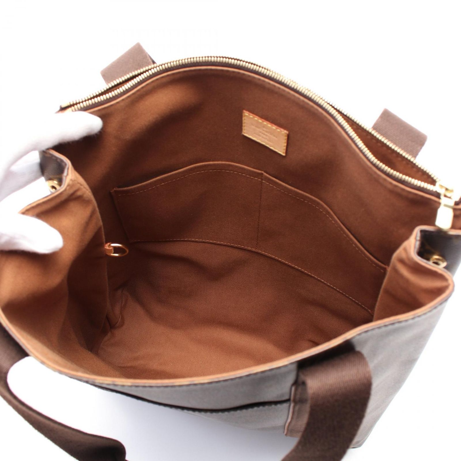 LOUIS VUITTON ルイヴィトン モノグラム カバボブール ブラウン M53013 