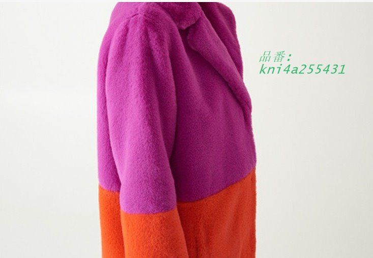 ボアチェスターコート韓国ファッ kni4a255431