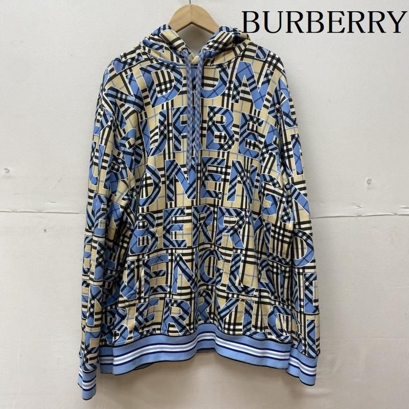 BURBERRY バーバリー パーカー 長袖 21SS ヴィンテージ チェック ロゴ フーディー パーカー 80391651 - メルカリ