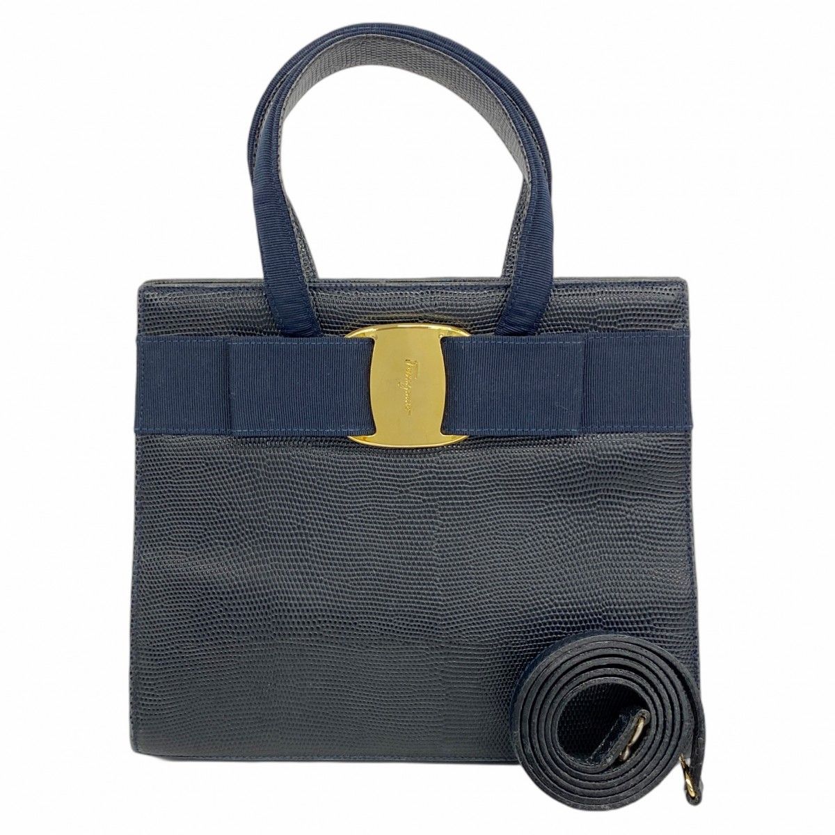 ✨サルヴァトーレフェラガモ✨ハンドバッグ ヴァラ ネイビー 2way レザー 楽天市場】【バッグ】Salvatore Ferragamo サルヴァトーレ