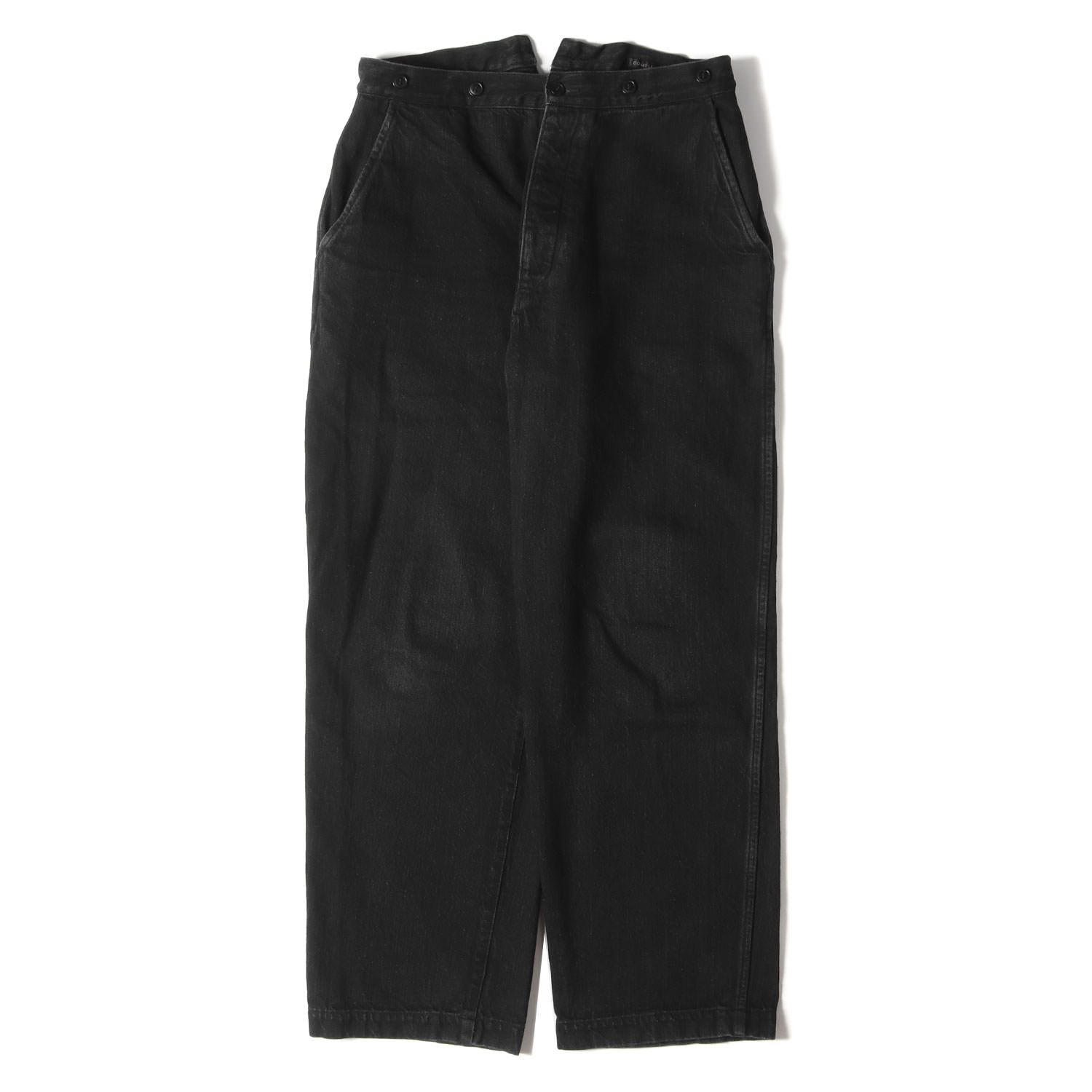 COMOLI コモリ デニム サイズ:0 22SS デニム オーバー パンツ V01  