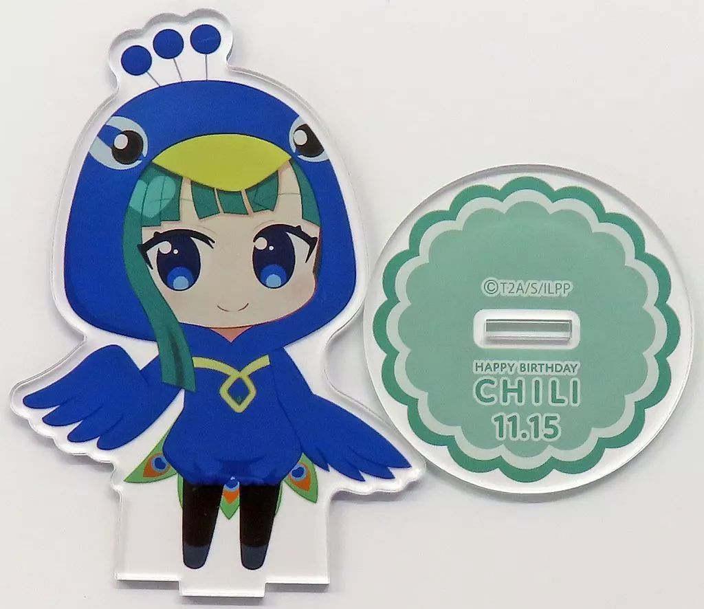 中古】アクリルスタンド・アクリルパネル 月川ちり プチちり