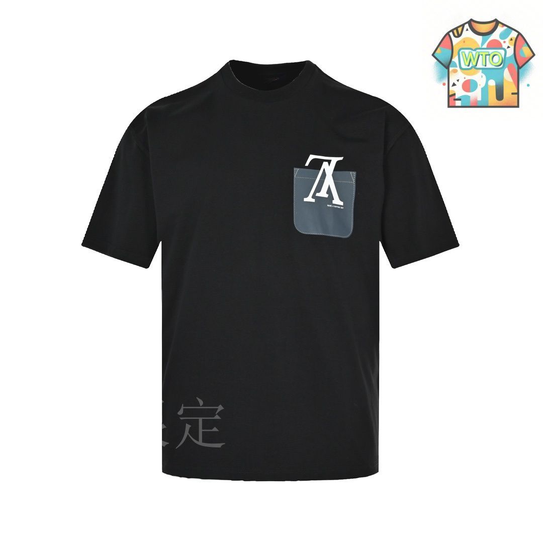 【Louis Vuitton】日本完売! ポケットロゴサイン入 Tシャツ louis-vuitton--