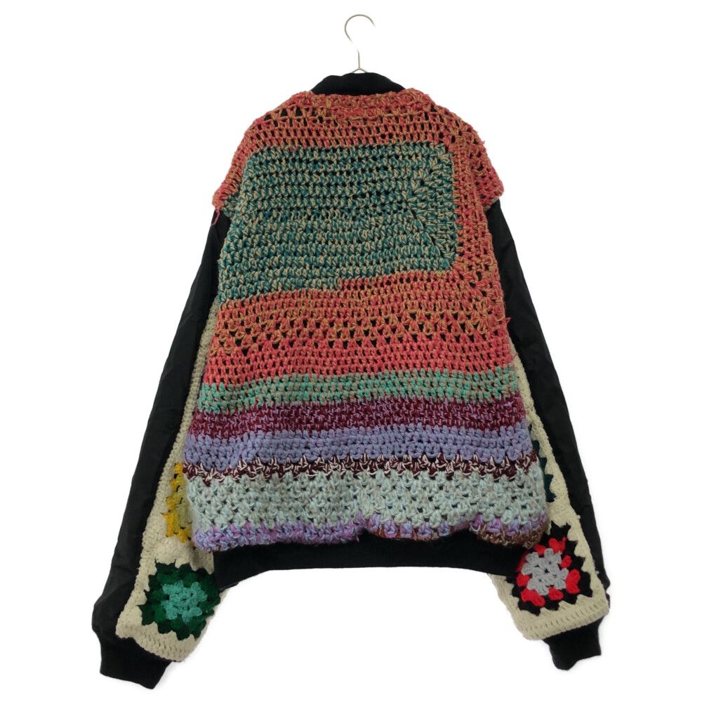 DISCOVERED (ディスカバード) Collage Crochet MA-1 リメイク