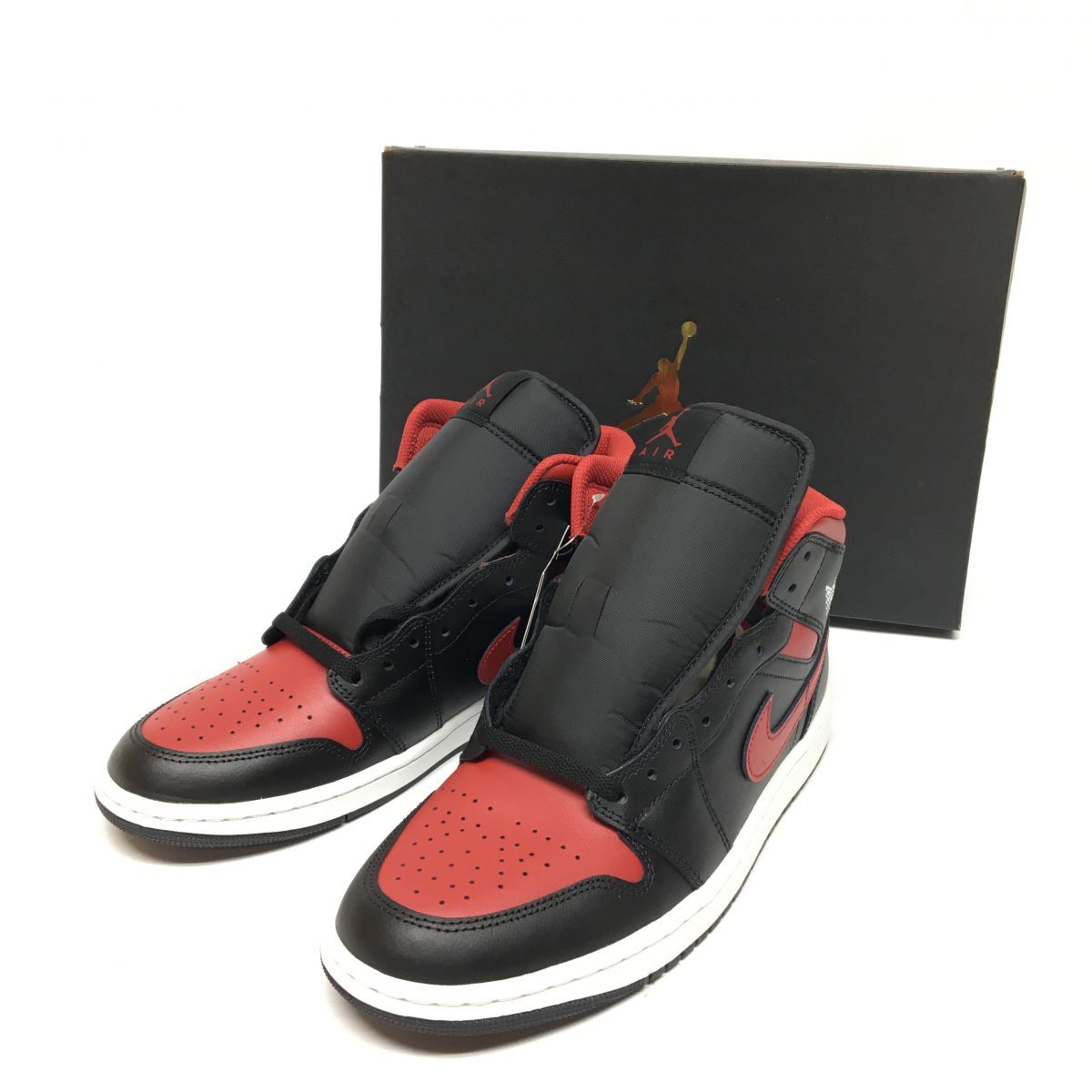 日本最大の ナイキ Nike 新古品】 Air 28cm DQ8426-067 Bred Mid 1 Jordan シューズ(男性用)