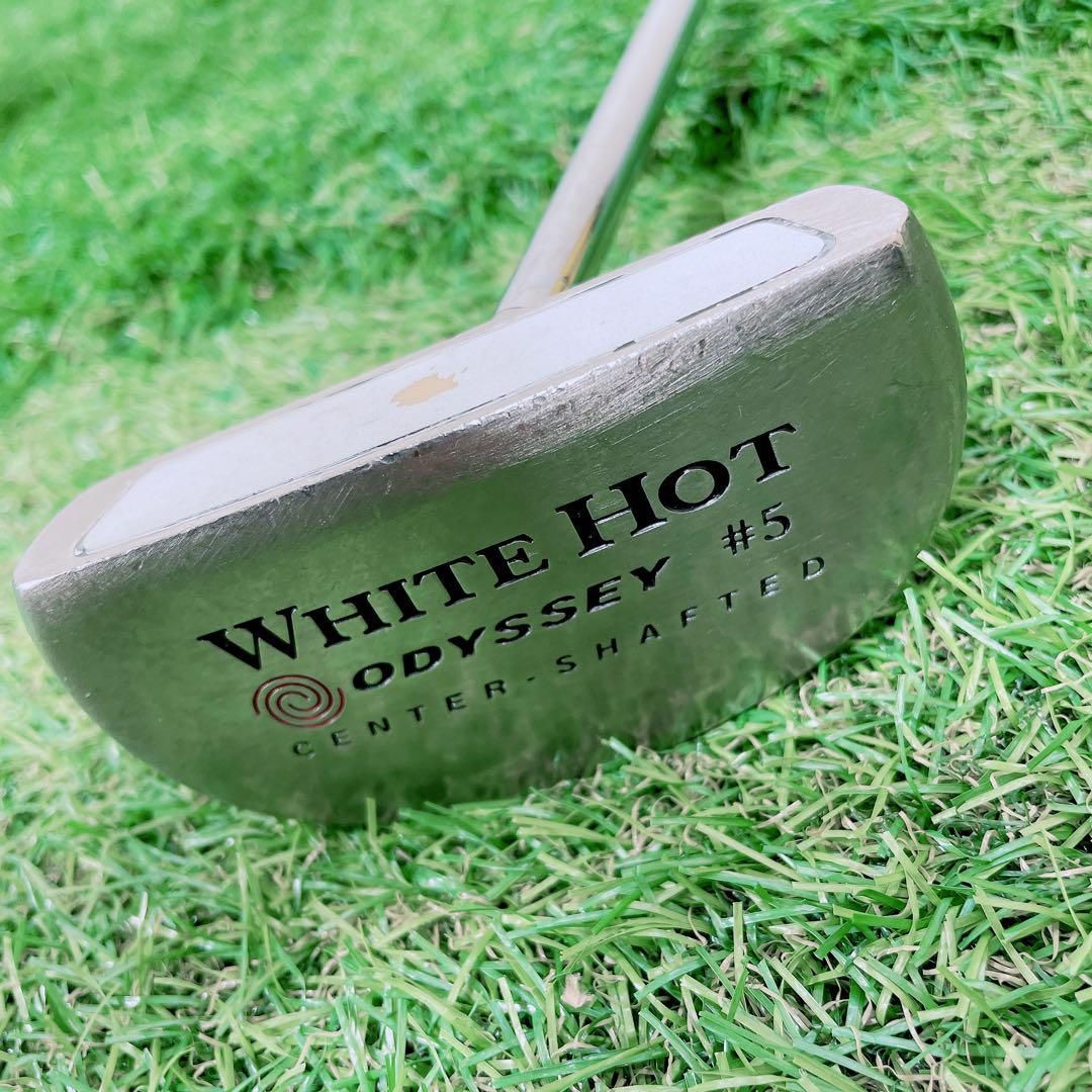 ゴルフ パター オデッセイ ホワイトホット #5 2ドット N1569 - メルカリ