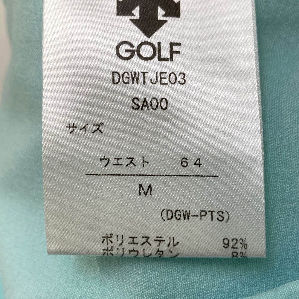 サイズ：M DESCENTE GOLF デサントゴルフ  ストレッチ プリーツスカート  ブルー系 [240101473714] ゴルフウェア レディース ストスト サイズ：M DESCENTE GOLF デサントゴルフ ストレッチ プリーツ