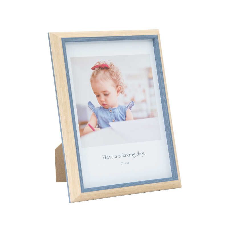 新品 未開封 】 フジカラー フォトフレーム 2402K ブルー ﾌｫﾄﾌﾚｰﾑ2402K