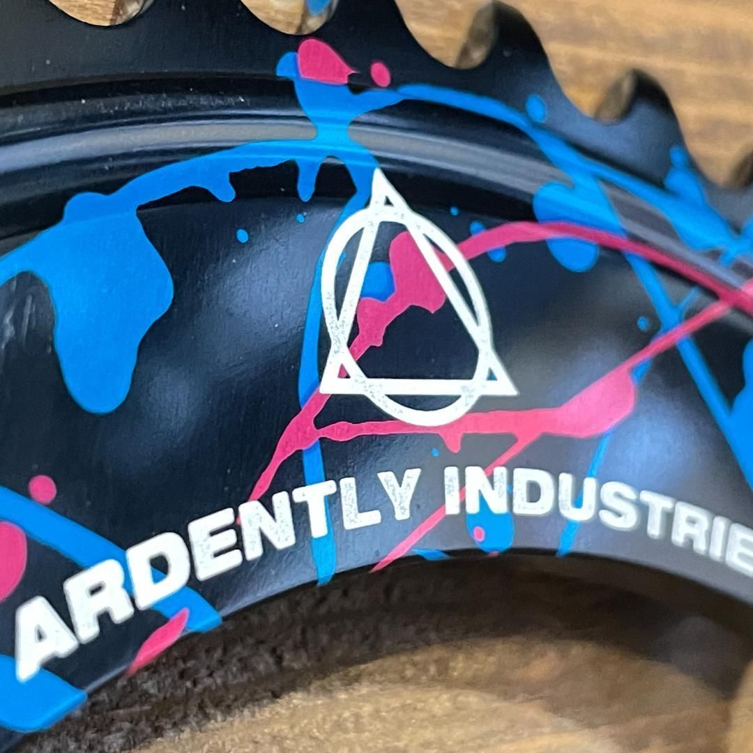 ardently チェーンリング　ピストバイク　48T 厚歯　pcd144 新品 ardently チェーンリング ピストバイク 48T 厚歯 pcd144